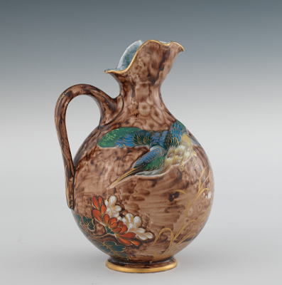An E. Galle Faience Glazed Ceramic