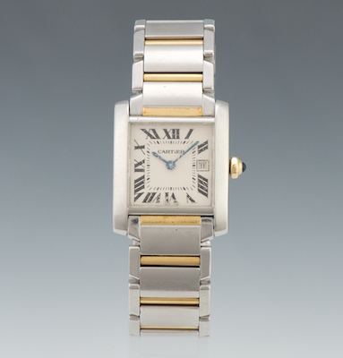 A Ladies Cartier Tank Francaise 132f3f