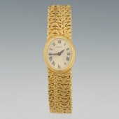 A Ladies Piaget 18k Gold Watch 18k