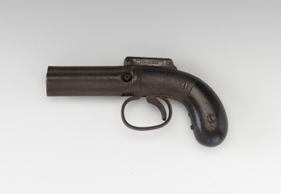 A Pepperbox Percussion Pistol by 13305a