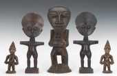 A Lot of African Good Luck Statues 133214