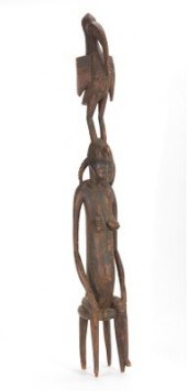 Seated African Female Figure with 13321e
