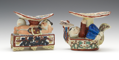 A Pair of Chinese Ceramic Neck 13323c
