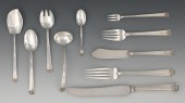 A Sterling Silver Partial Dinner Tableware