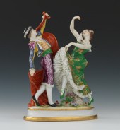 A Volkstedt Porcelain Spanish Dancer