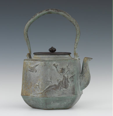 A Japanese Cast Iron Tea Kettle 13368b