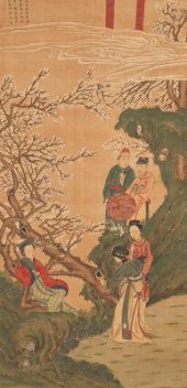 A Chinese Painted Scroll 20th Century 1336c8