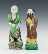 Two Chinese Sancai Glazed Figurines 133710