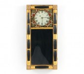 American Mirror Clock with Wheel 1339a5