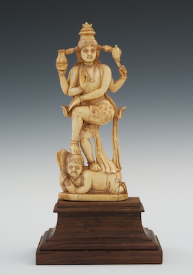 A Carved Ivory or Bone Goddess 131f5d