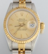A Rolex Ladies Two Tone Oyster 1320c9