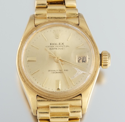 A Rolex Ladies Oyster Perpetual 1320c4