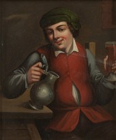 Anonymous Painting of a Man in a Tavern