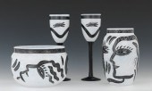 A Collection of Kosta Boda Glass by