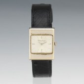 A Lucien Piccard Gold Wrist Watch 14k
