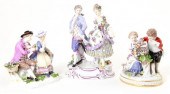 Meissen porcelain figures of romantic