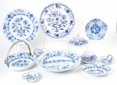 Meissen Blue Onion pattern porcelain