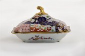 Early English Imari porcelain covered