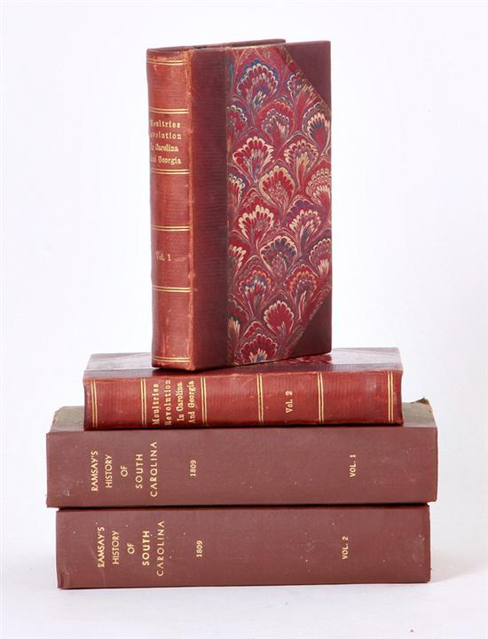 Rare books: South Carolina history by Moultrie