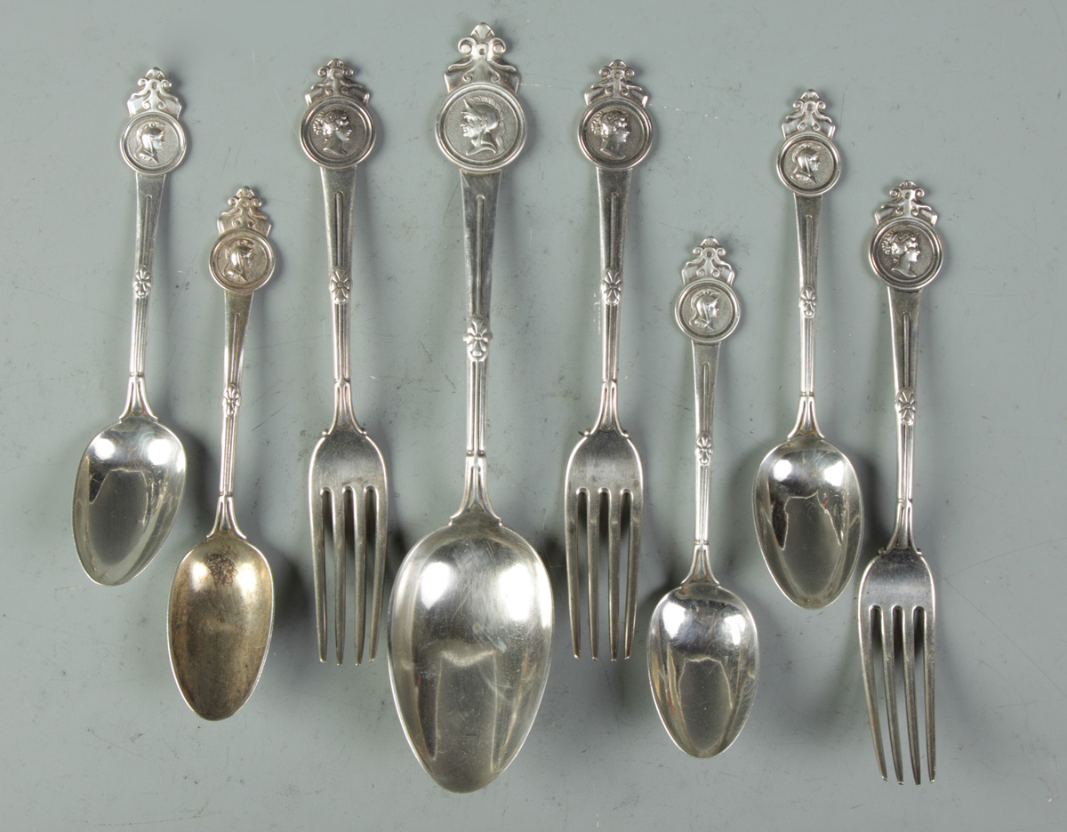 Group of Gorham Victorian Sterling 135186