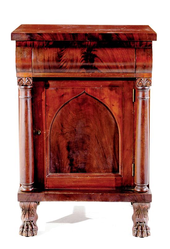 Empire Revival mahogany cabinet