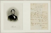 Abraham Lincoln Civil War handwritten 135485