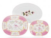 Minton porcelain platters and Limoges