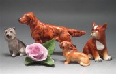 Three Royal Doulton china dog figures 135875