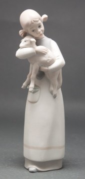 Lladro bisque porcelain figure of a