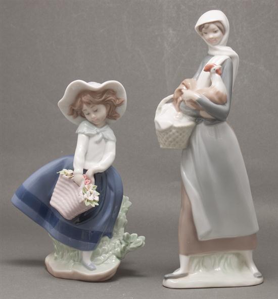 Two Lladro porcelain figures Pretty 1358d7