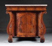 American Restoration carved mahogany