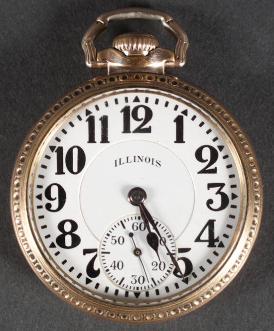 Illinois Watch Co 10K gold filled 135a50