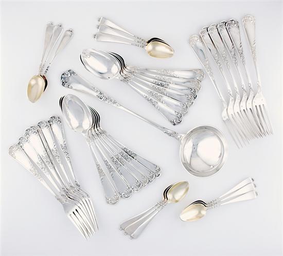French first standard silver flatware 135ba2