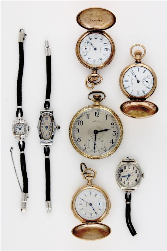 Collection of pocket and wristwatches 135cb6
