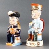 Two Royal Staffordshire character jugs