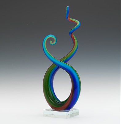 A Murano Glass Sculpture Multicolor 133d64