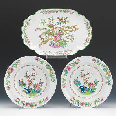 A Copeland Serving Tray and Two