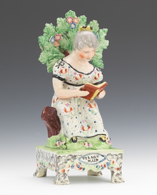 A Figure Village Maid Figurine 133d94