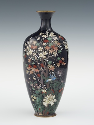 A Cloisonne Study Vase Meiji Period 133f2d