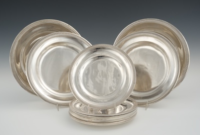 A Set of Antique French Silver 134030