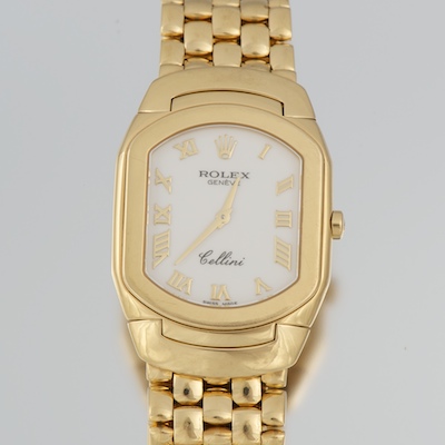A Gentleman s Rolex Cellini 18k 134085
