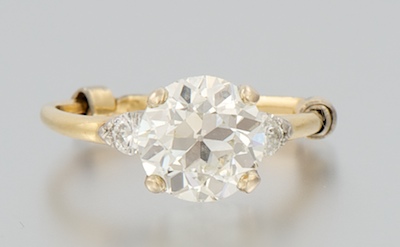 An Estate Ladies Diamond Engagement 13410c