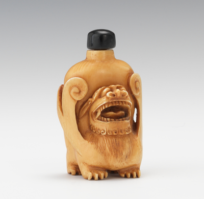 An Ivory Magnum Snuff Bottle with 134434