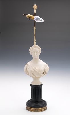 A Copeland Parian Bust of Queen Victoria