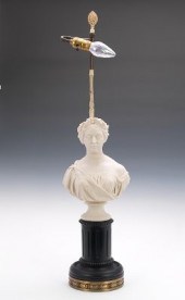 A Copeland Parian Bust of Queen 1344b0