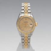 A Ladies Rolex Two Tone Oyster 13466f