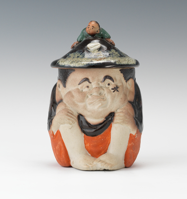 A Sumida Figural Tobacco Jar Pottery 134766