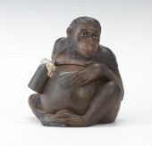 A Figural Naughty Monkey Tobacco 1347cd