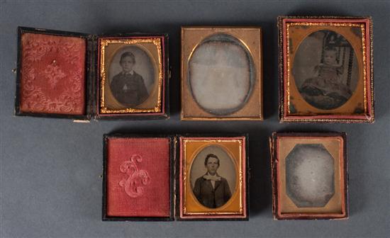  Photography Five ambrotype or 1372a3