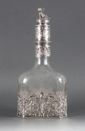 Dutch Rococo style silver mounted 1373ee